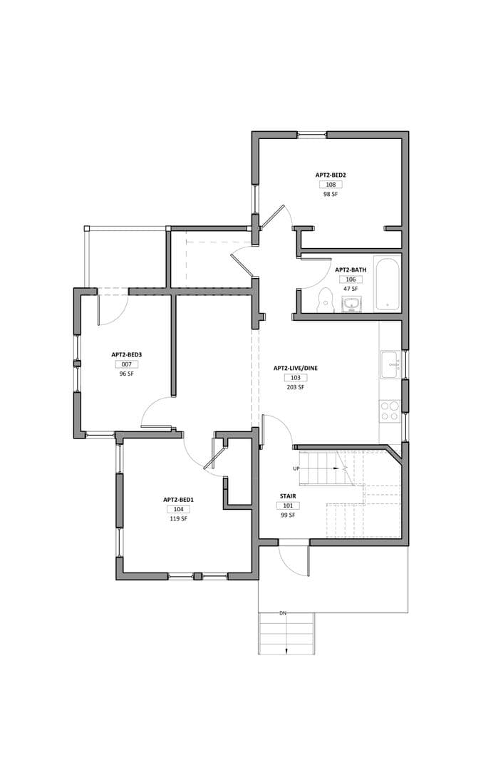 Ithaca Apartment: 110-113 Stewart Ave