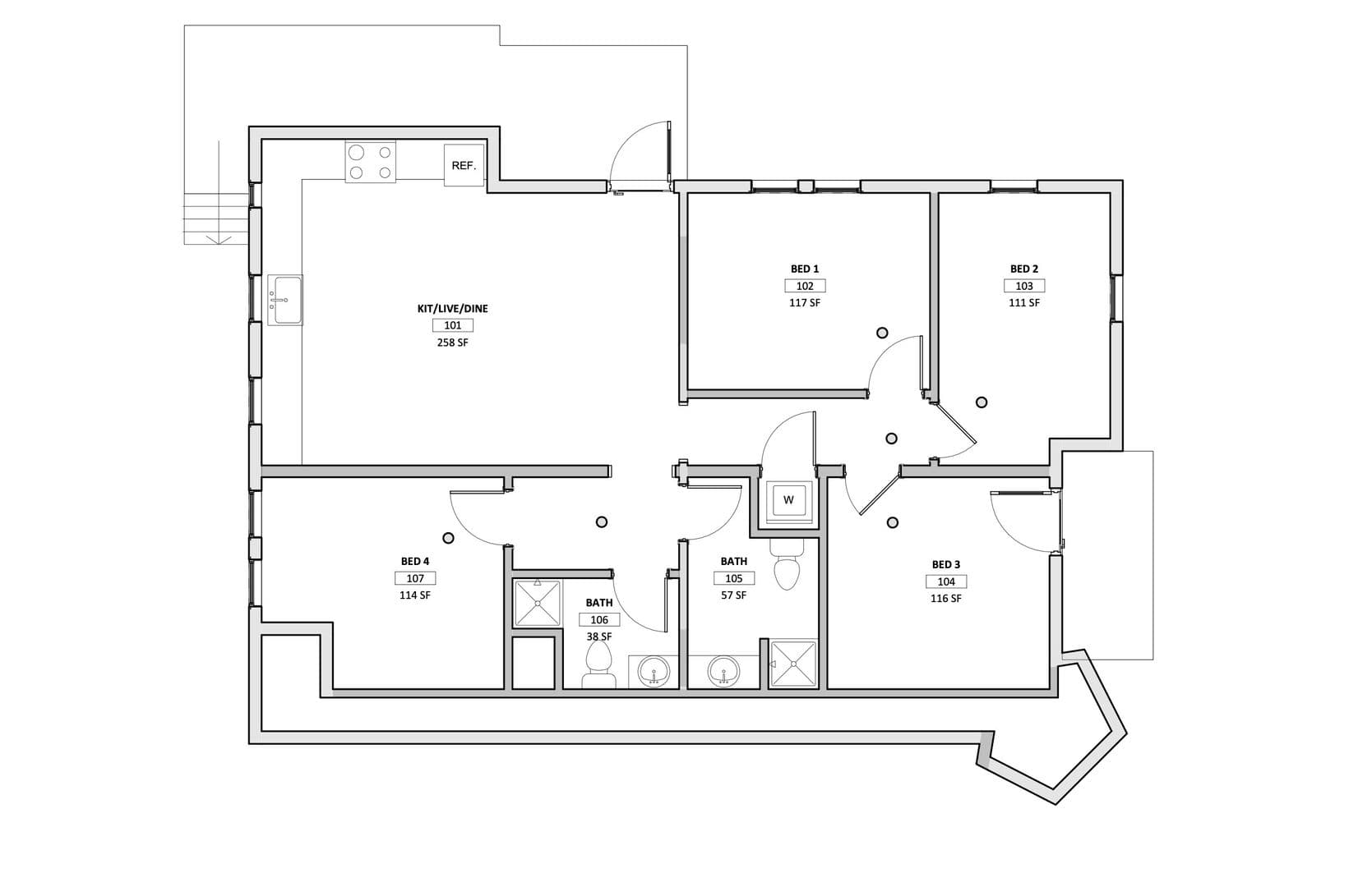 Ithaca Apartment: 522 Stewart Ave