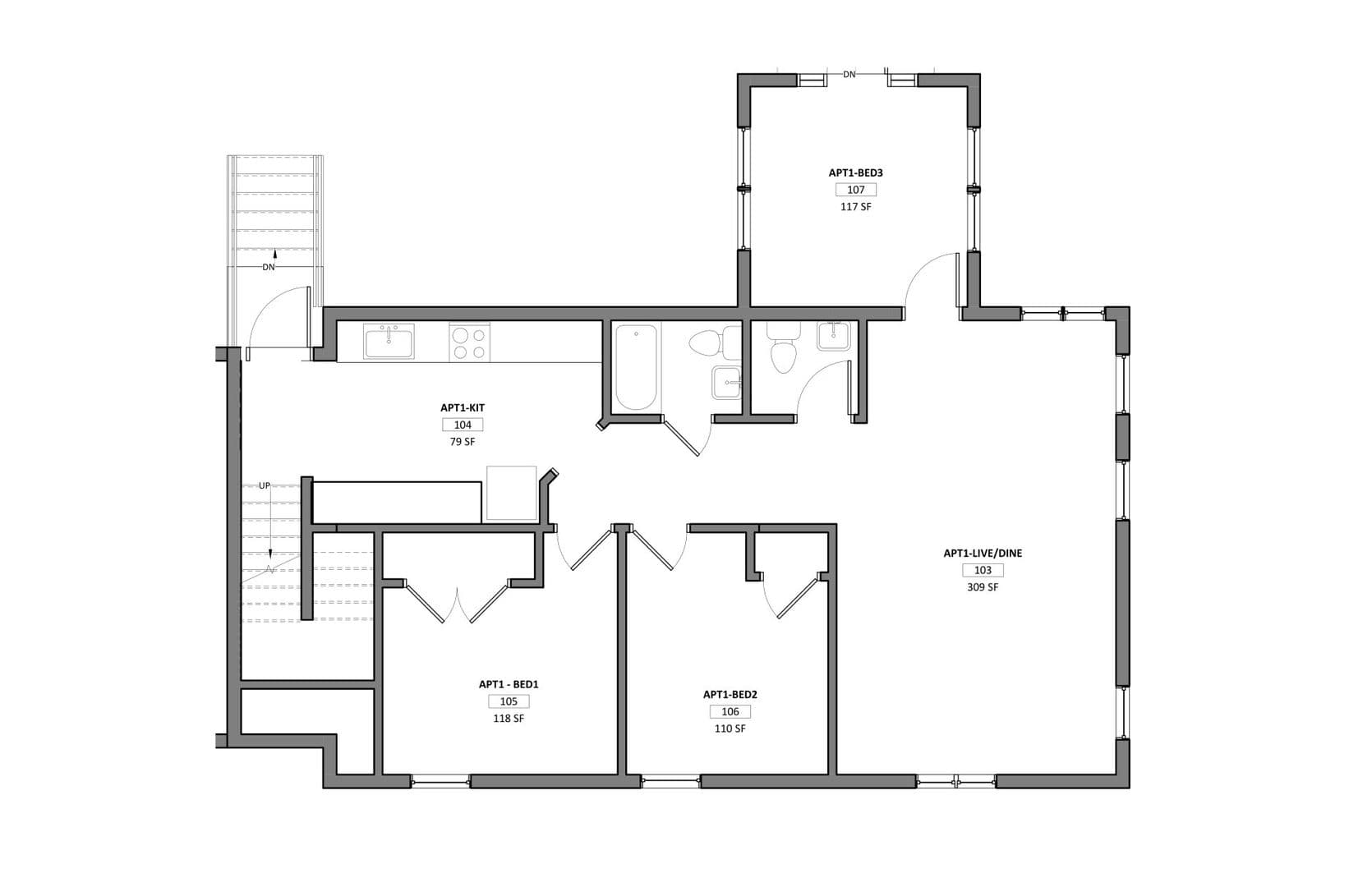 Ithaca Apartment: 230 Bryant Ave