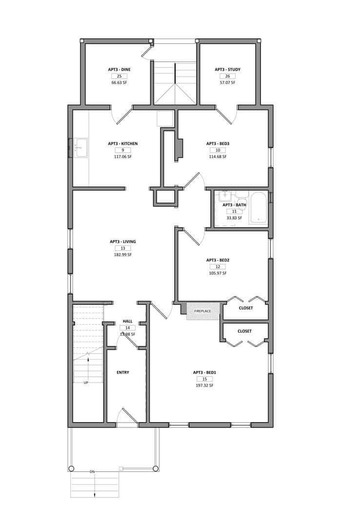 Ithaca Apartment: 110-113 Stewart Ave