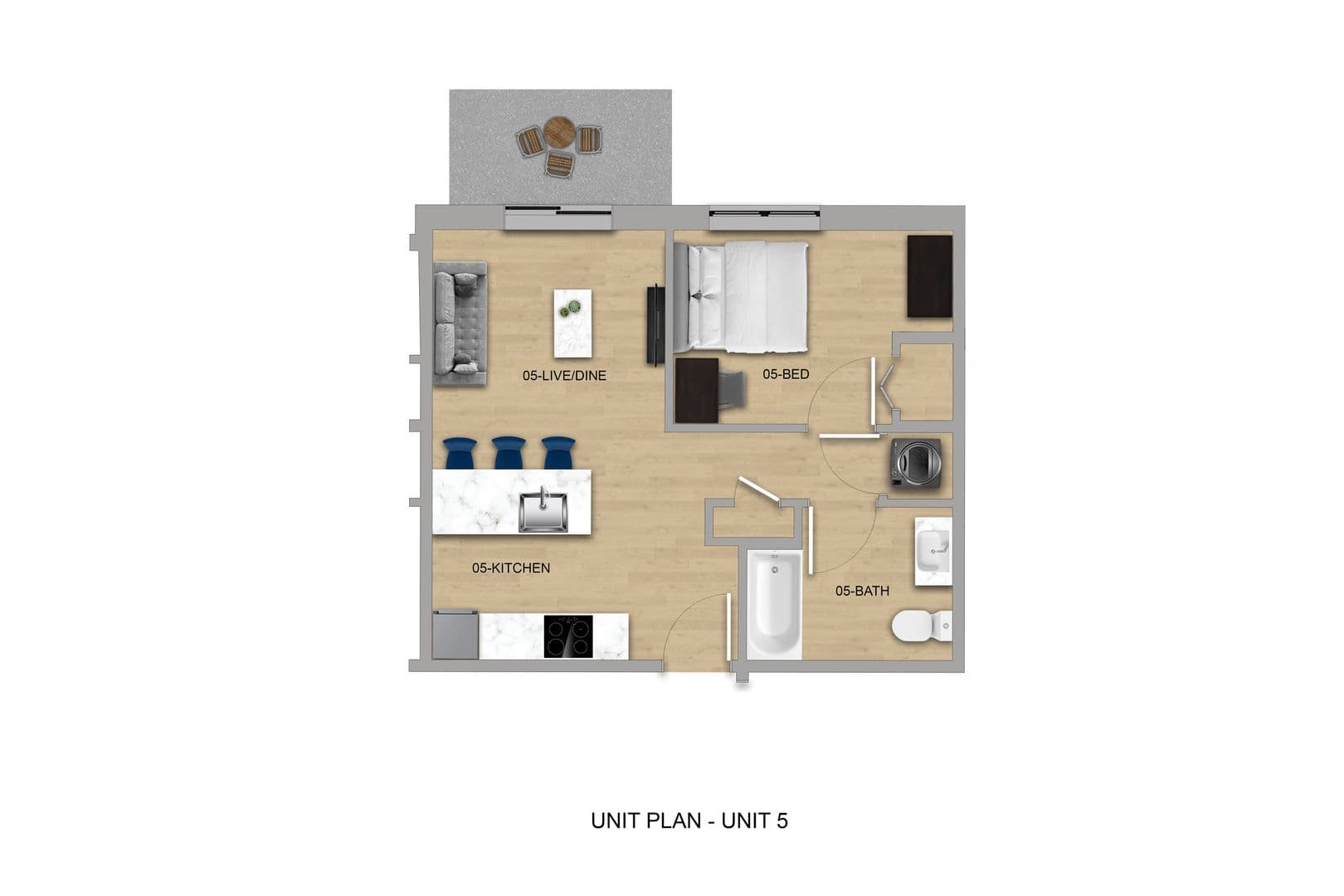 Ithaca Apartment: 201 Oak Avenue