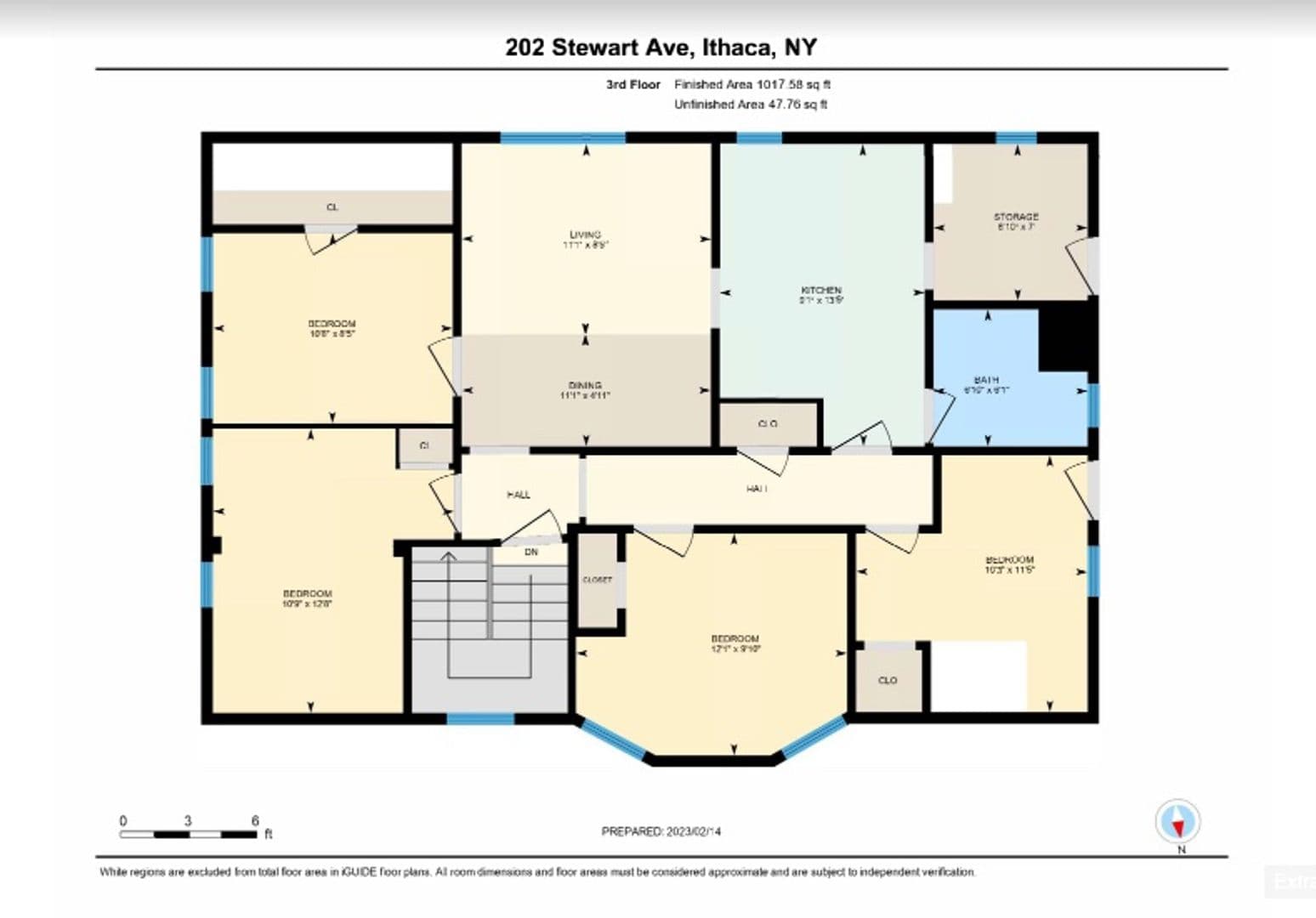 Ithaca Apartment: 202 Stewart Ave