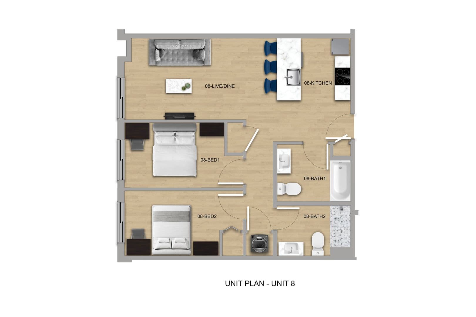 Ithaca Apartment: 201 Oak Avenue