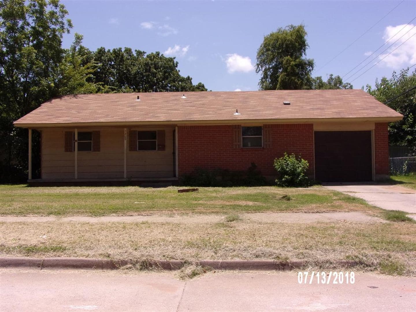 Midwest City House: 1308 Hickory Lane