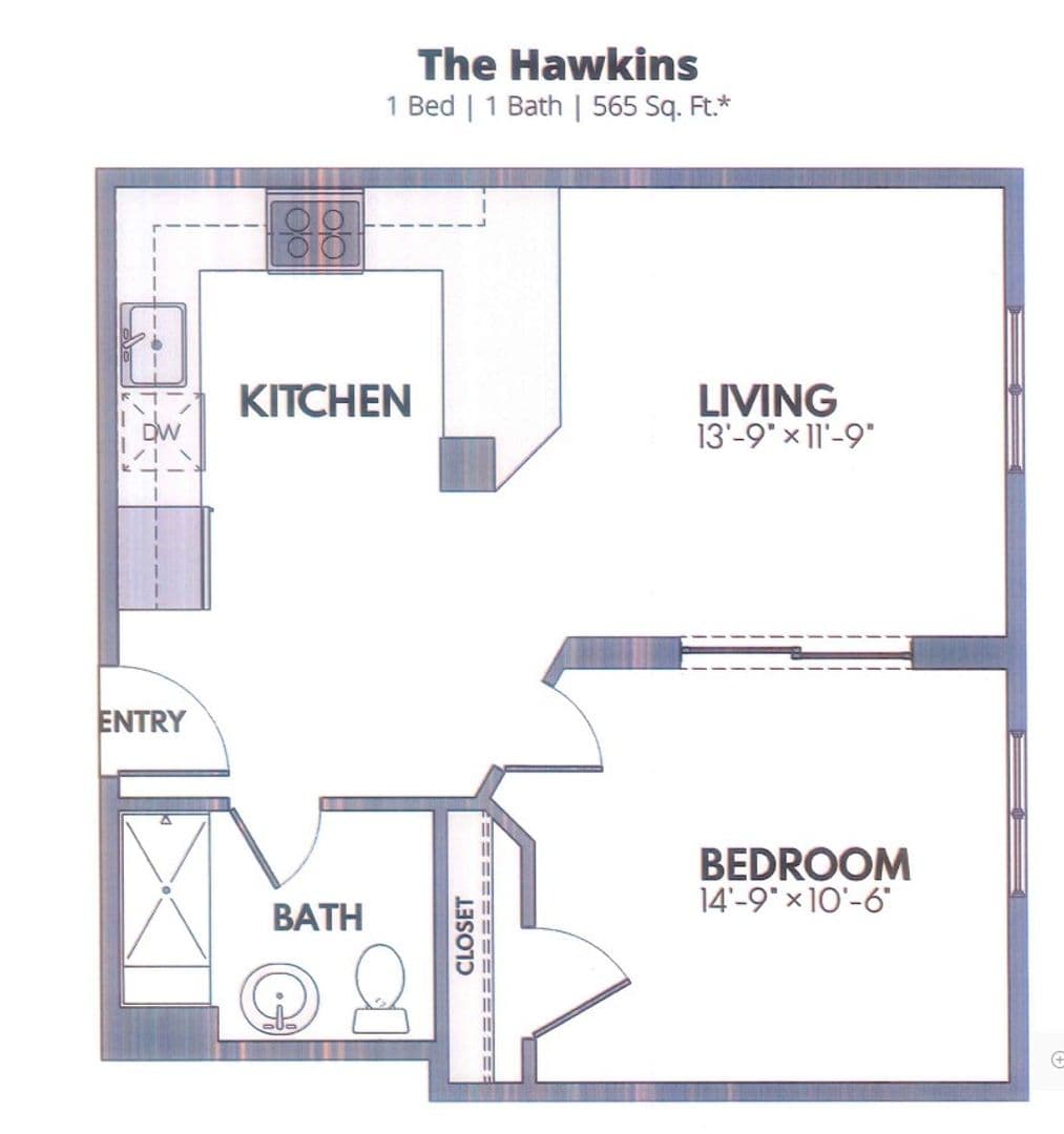 Detroit Apartment: 14 Charlotte St