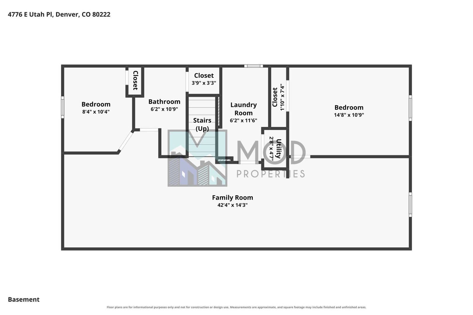 Denver House: 4776 East Utah Place