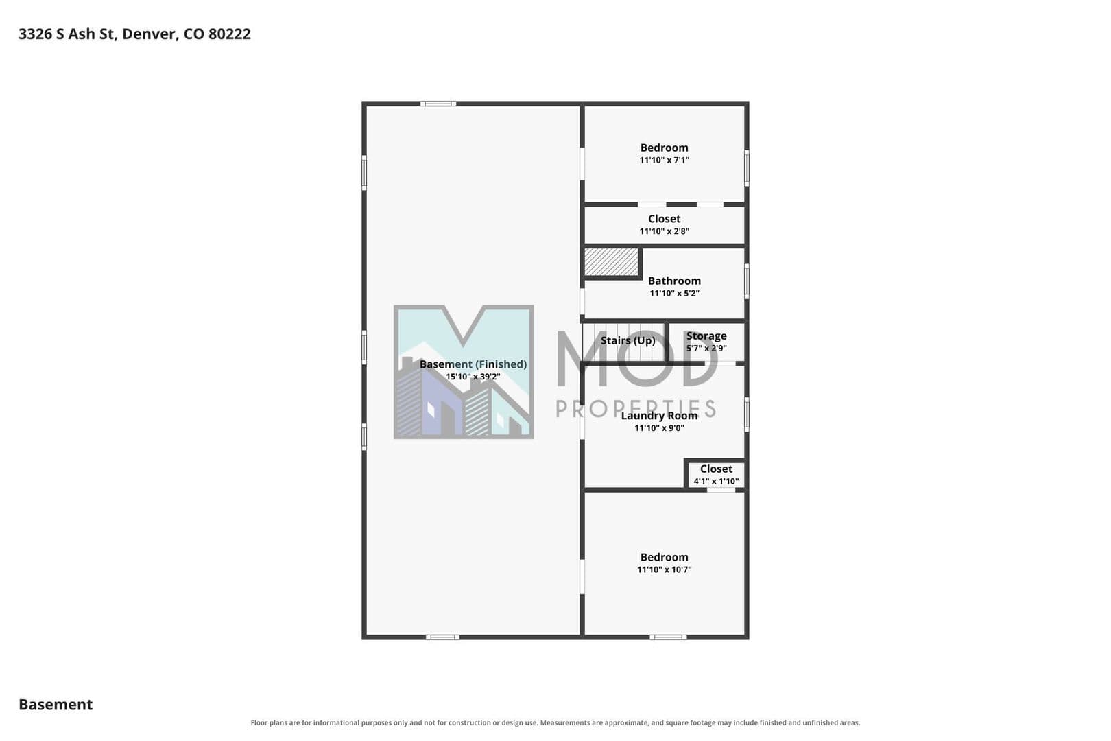 Denver House: 3326 S Ash St