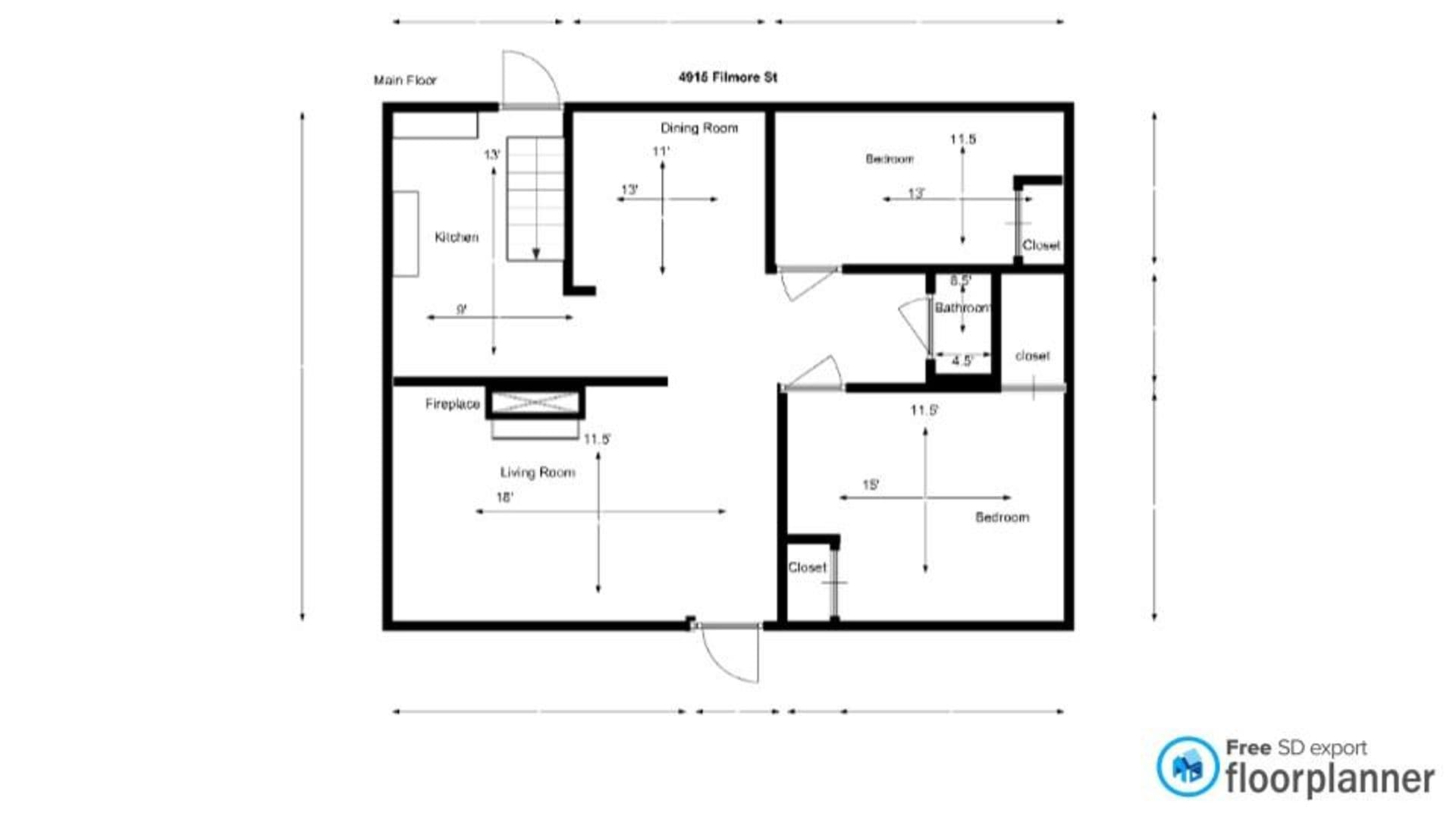 Denver House: 4915 N Fillmore Street
