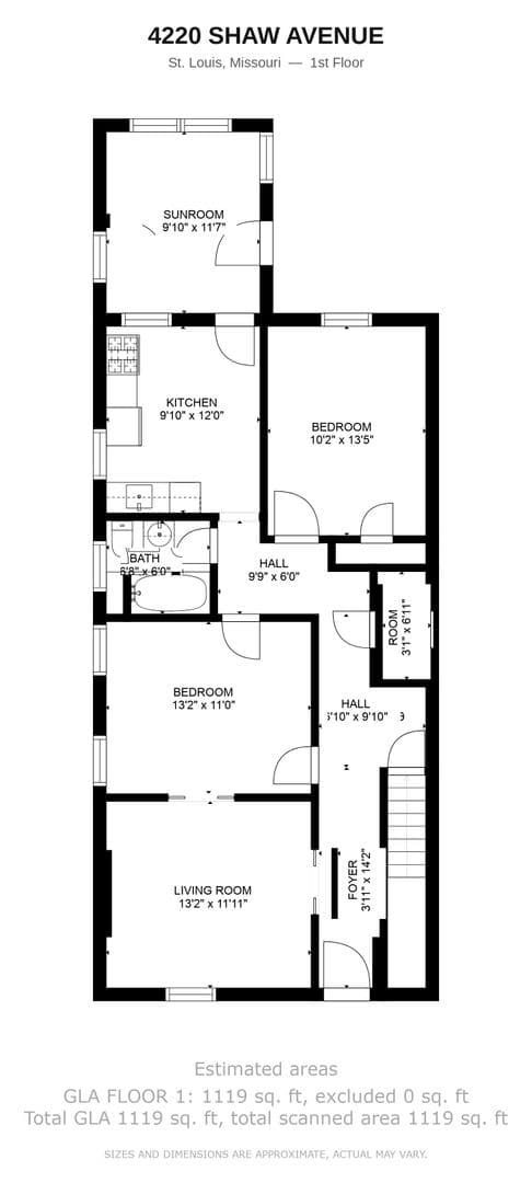St. Louis Apartment: 4220 Shaw Blvd