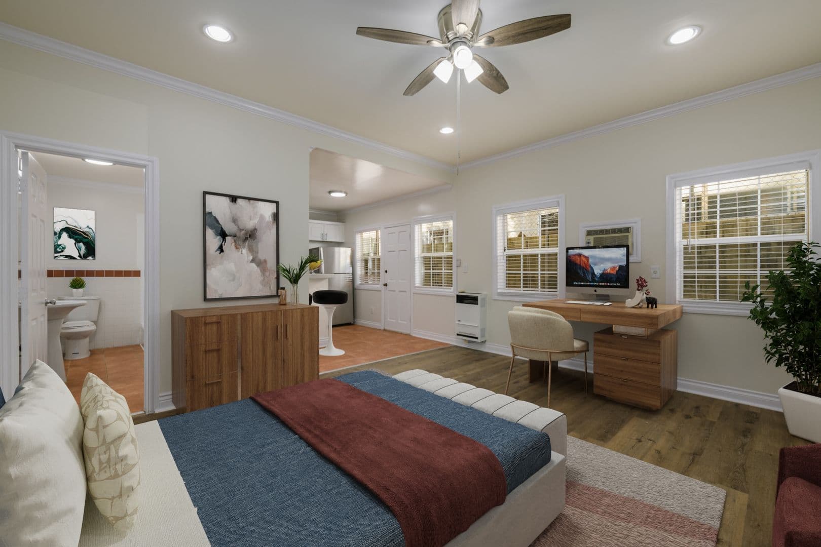 Los Angeles Apartment: 1234 N Berendo St