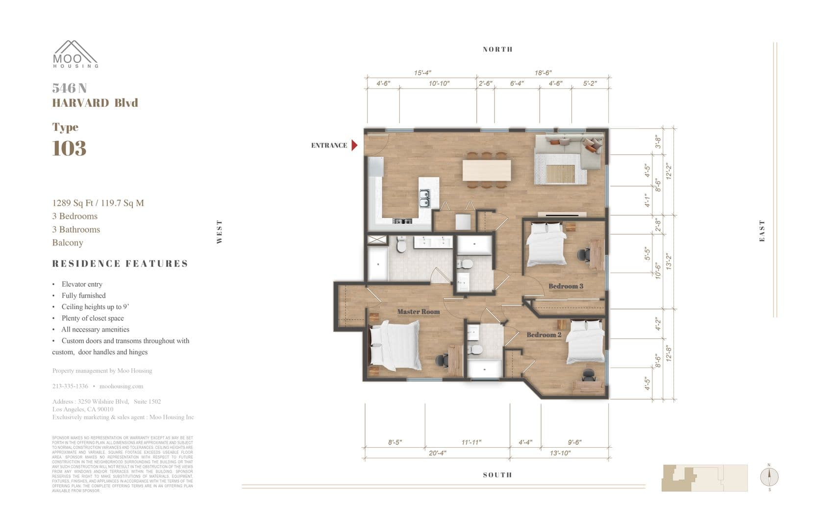 Los Angeles Apartment: 546 North Harvard Boulevard
