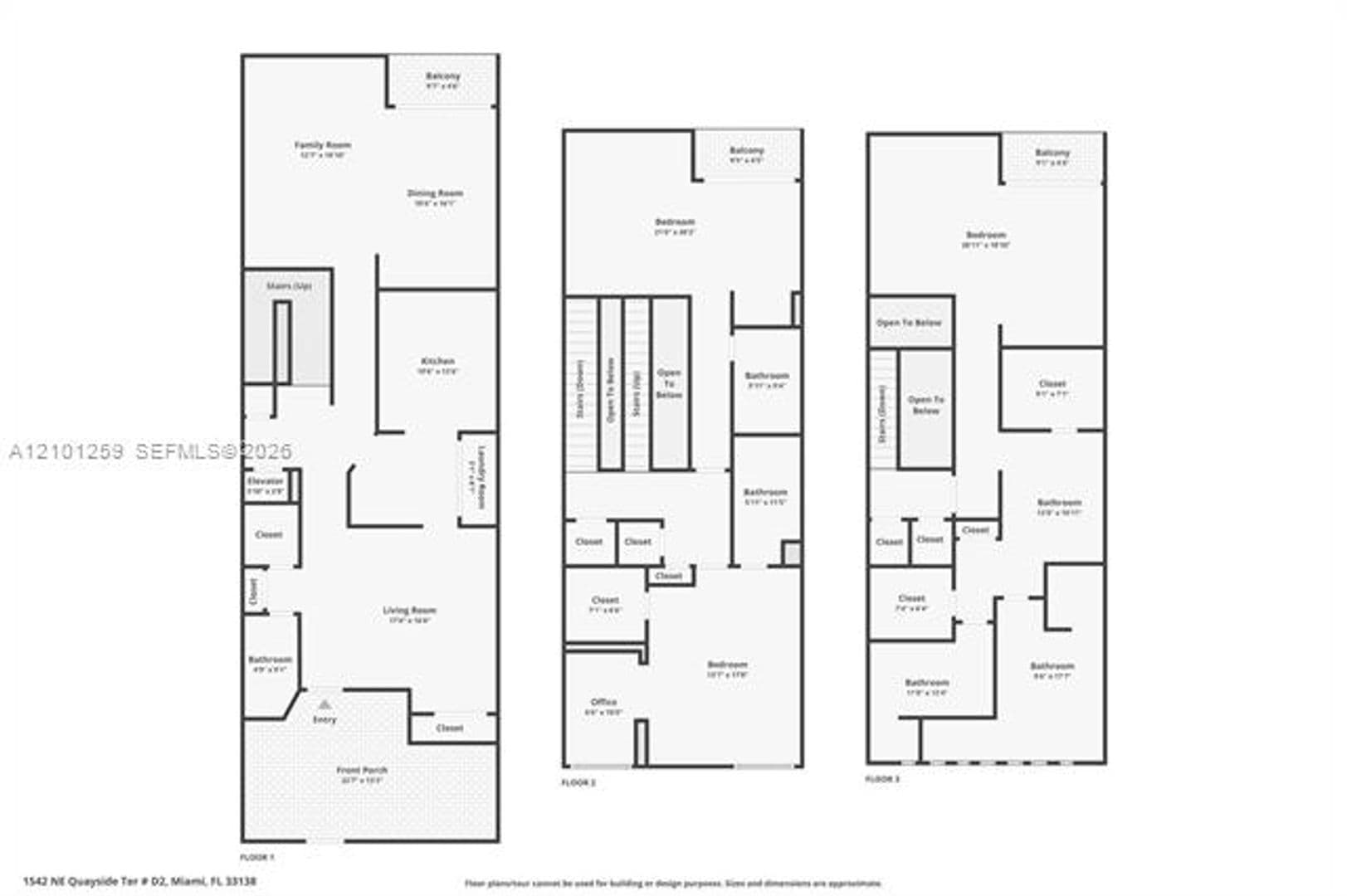 Miami Townhome: 1542 NE Quayside Ter th 1542