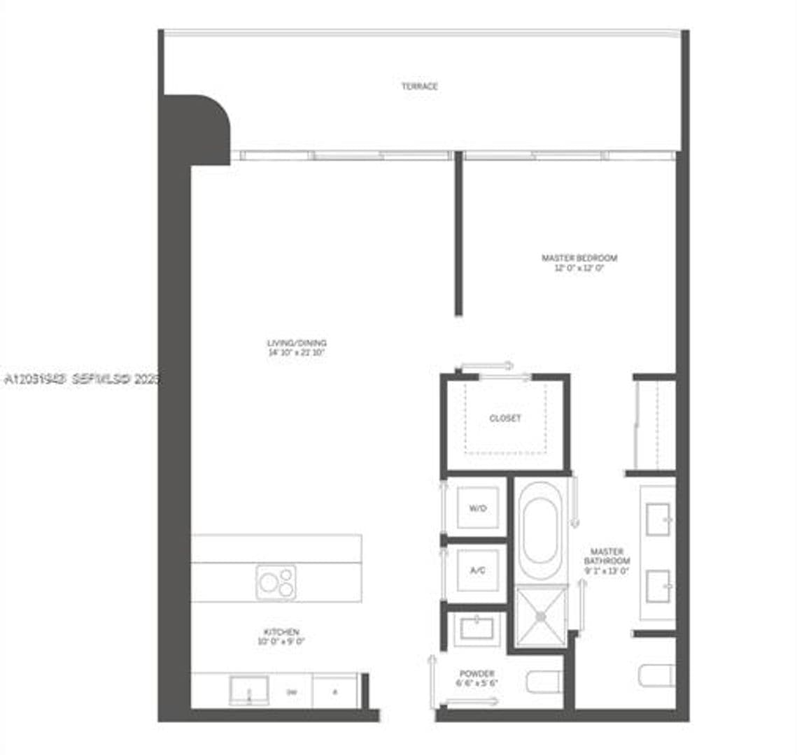 Miami Condo: 1000 Brickell Plz cu-2110
