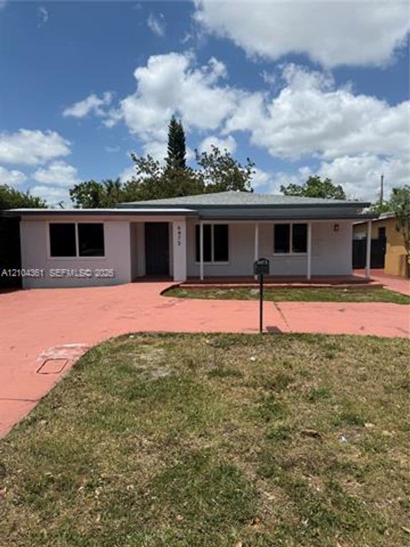 Miami House: 6473 SW 25th St # 6473