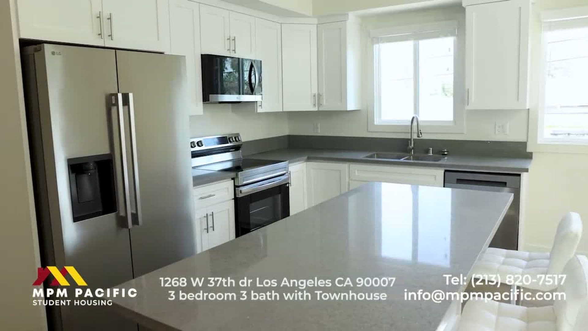 LOS ANGELES Townhome: 1268 1/2 W 37TH DR ROOM 3