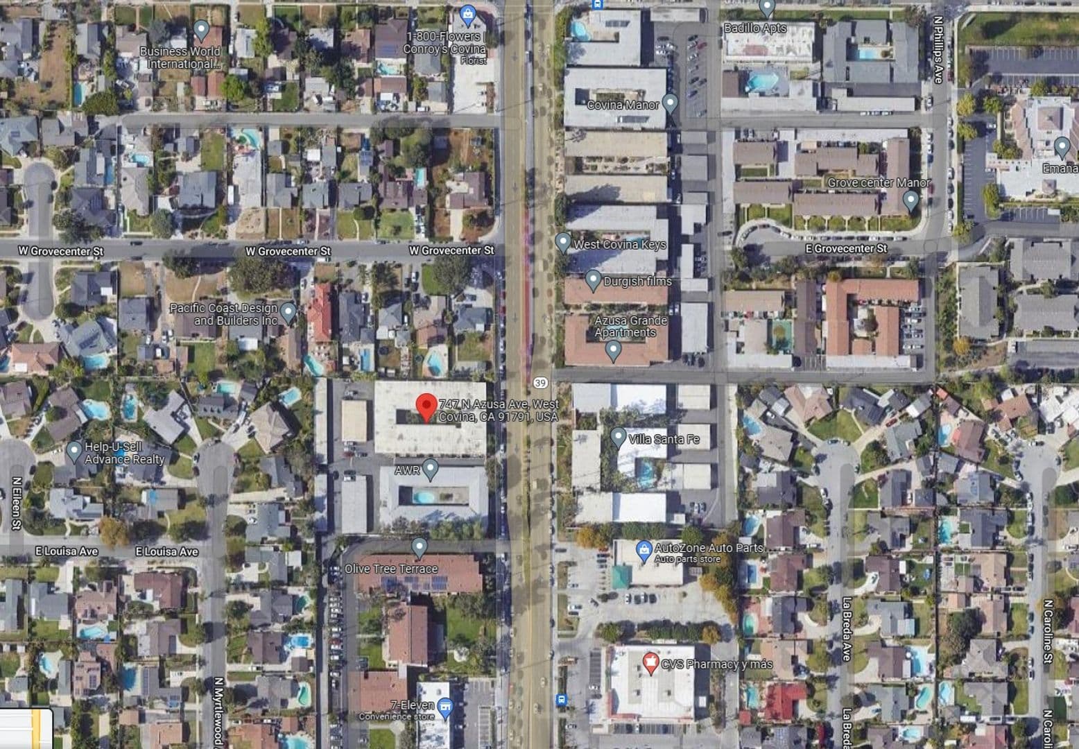 West Covina Apartment: 747 N Azusa Ave