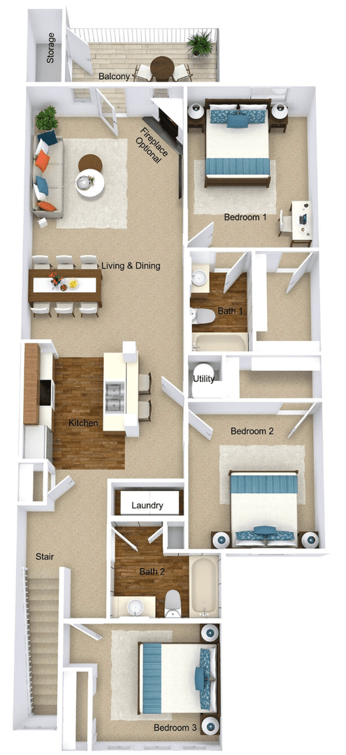 Evansville House: 705 Beachfront Dr