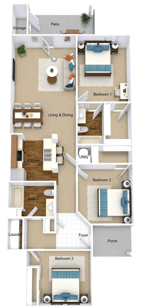 Evansville House: 705 Beachfront Dr