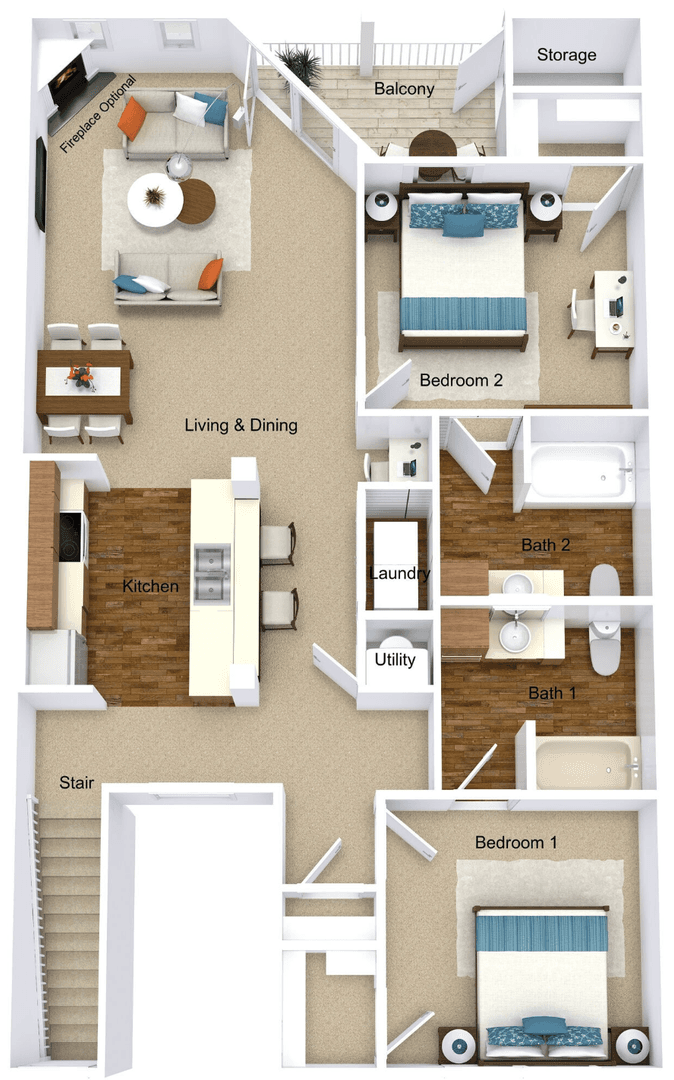 Evansville House: 400 Beachfront Drive