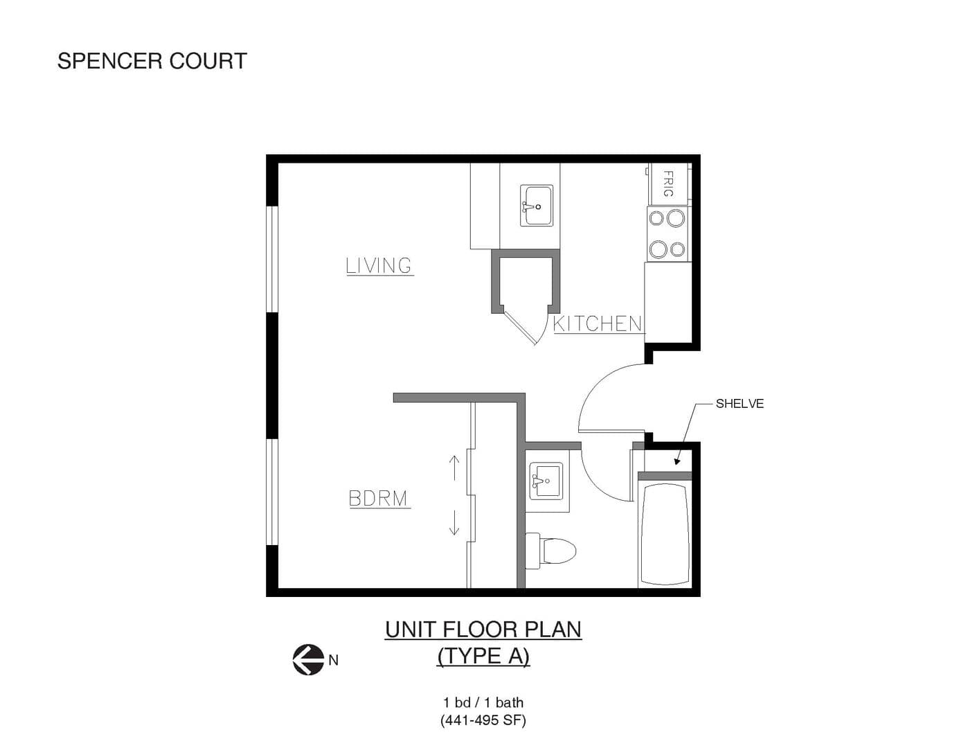 Renton Apartment: 334 Wells Ave South