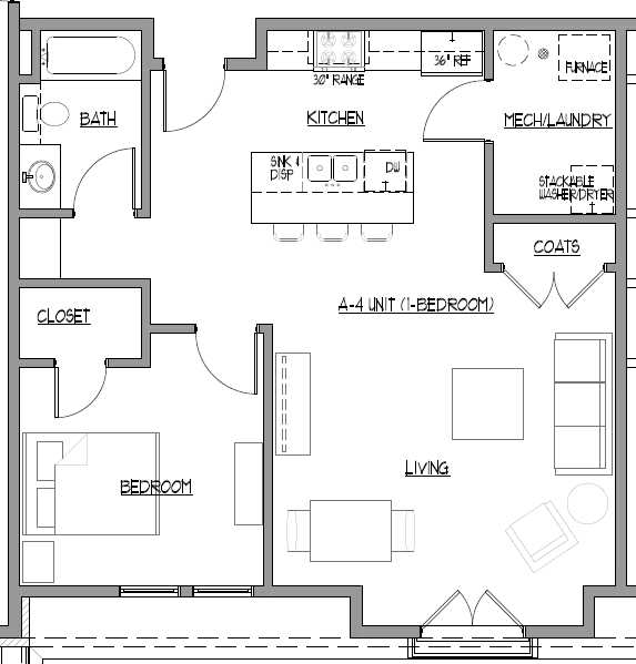 Omaha Apartment: 3625 Dewey Ave