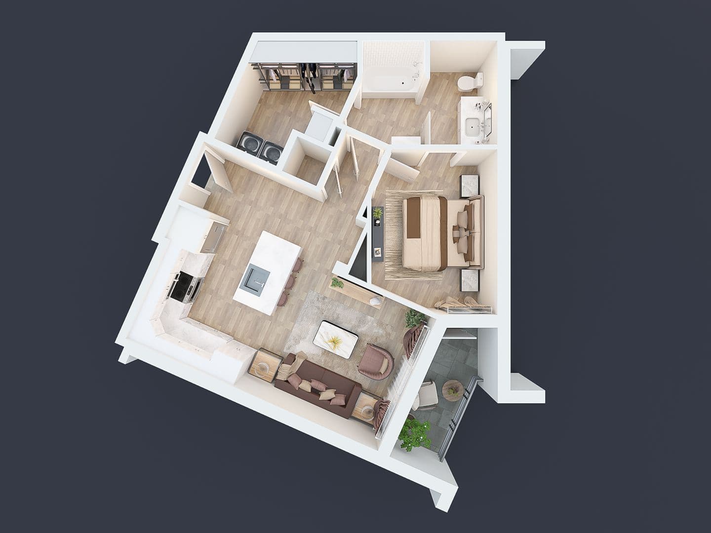 North Little Rock Apartment: 1120 Rockwater Blvd