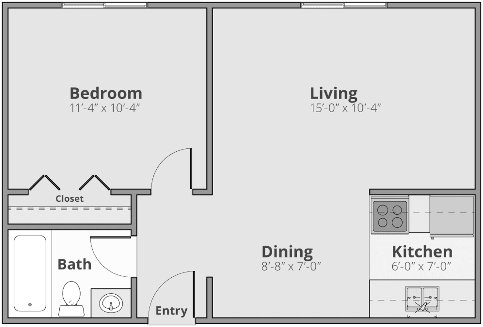 East Lansing Apartment: 2345 N. Harrison Road