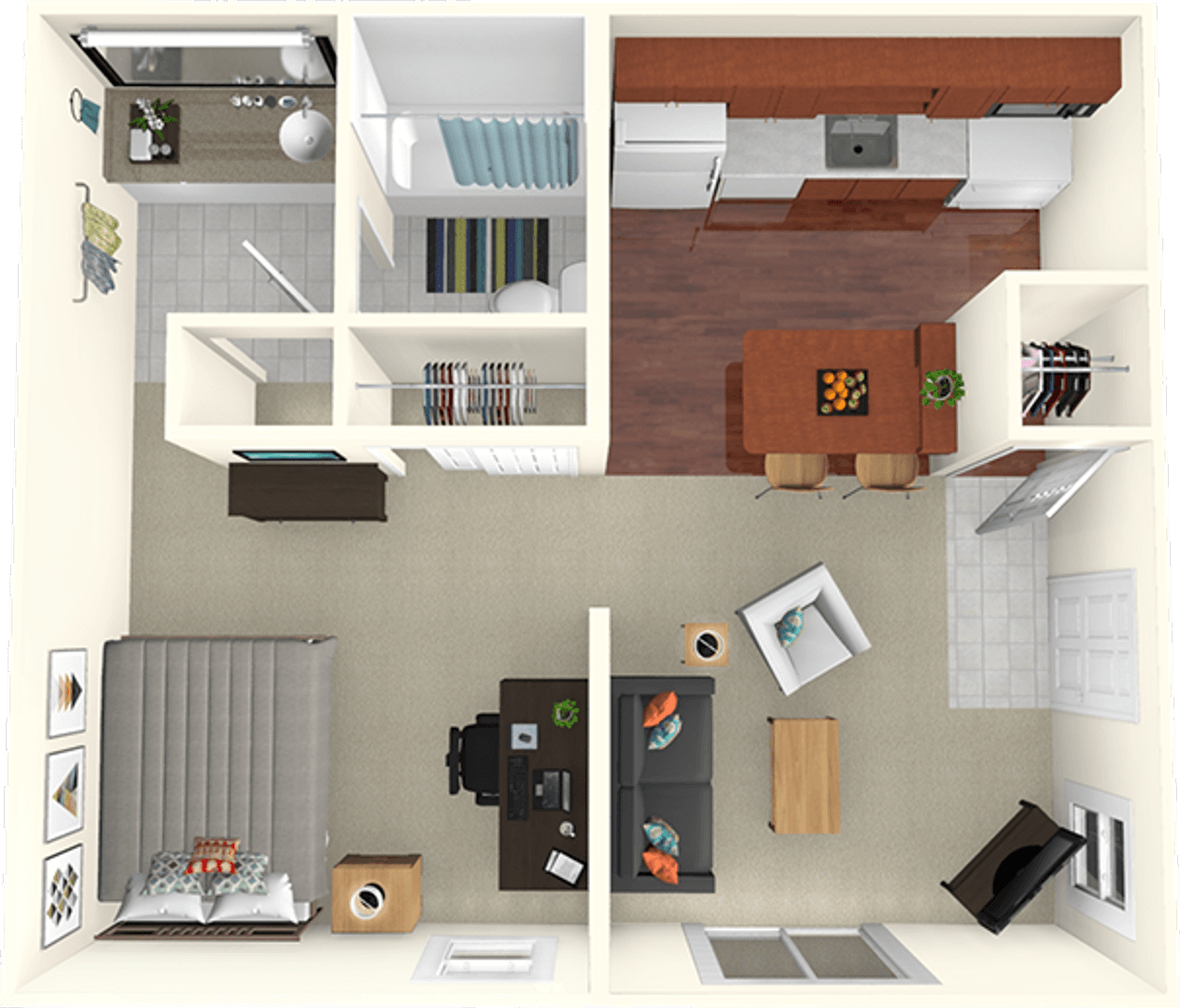 East Lansing Apartment: 1600 East Grand River Avenue