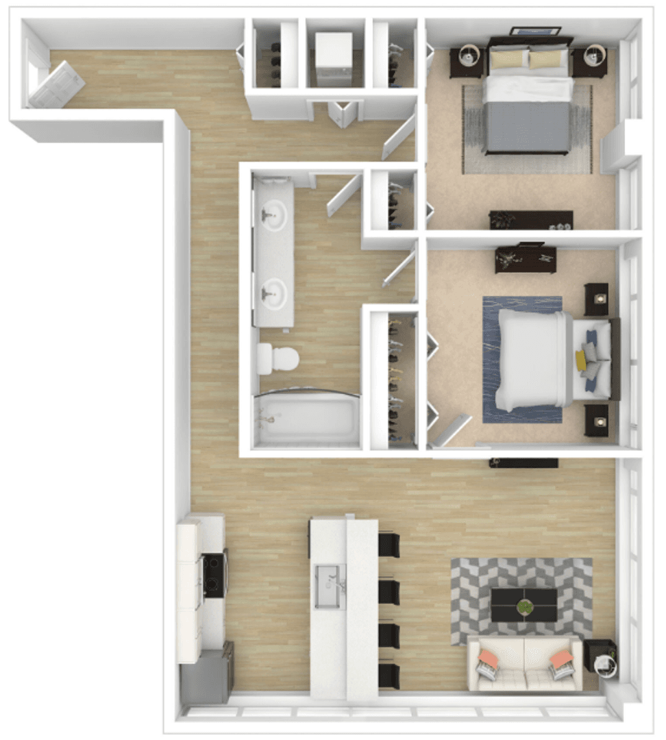 Lansing Apartment: 501 S  Capitol Avenue