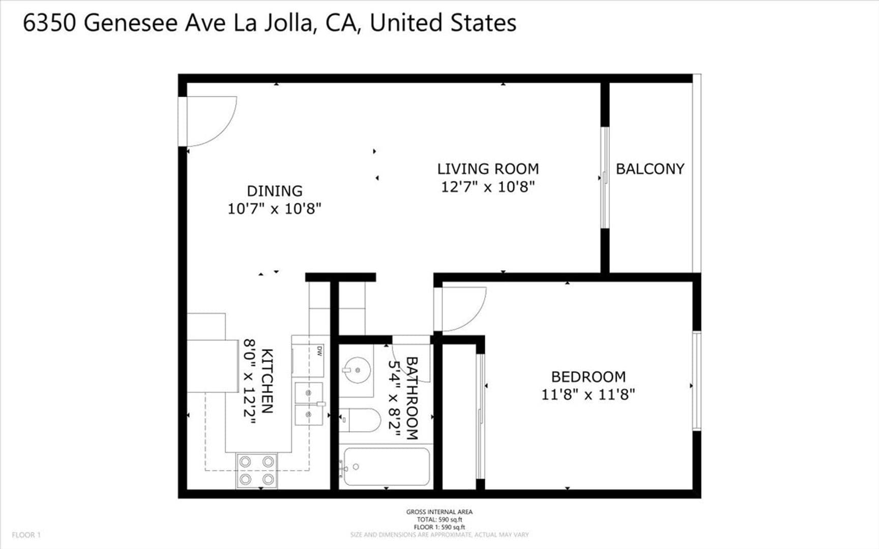 San Diego Condo: 6350 Genesee Avenue  #220