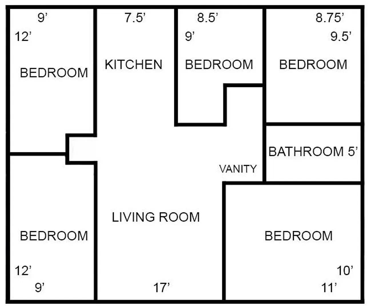La Crosse Apartment: 625 12th Street North