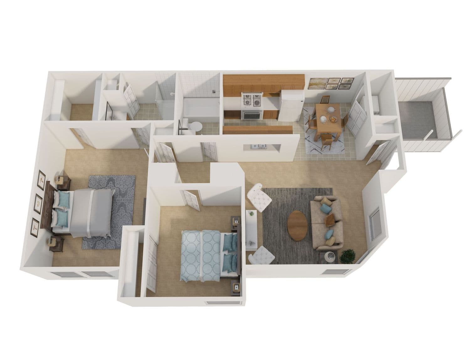 Chico Apartment: 1450 Springfield Drive