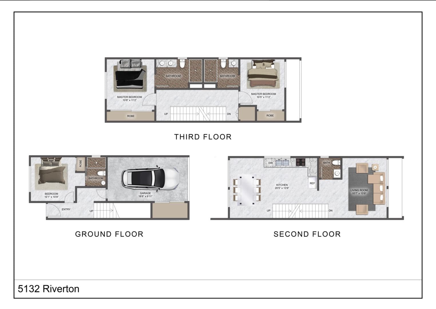 North Hollywood Townhome: 5132 Riverton Ave