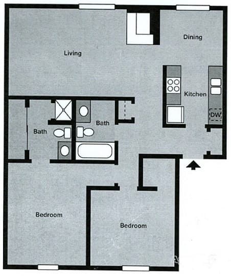 Las Cruces Apartment: 825 S. Telshor Blvd.
