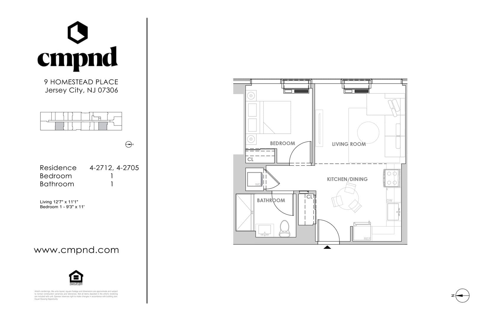 Jersey City Apartment: 9 Homestead Place