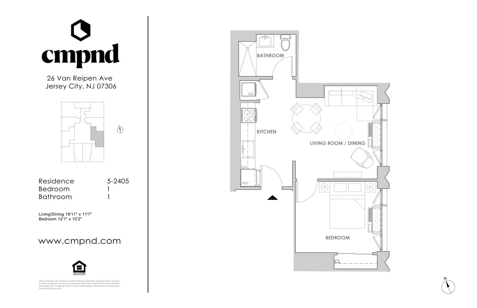 Jersey City Apartment: 26 Van Reipen Avenue