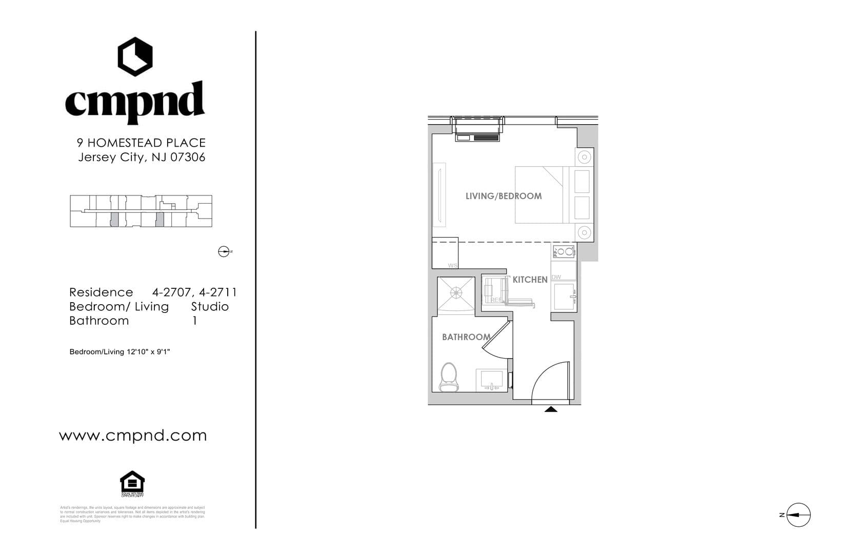 Jersey City Apartment: 9 Homestead Place