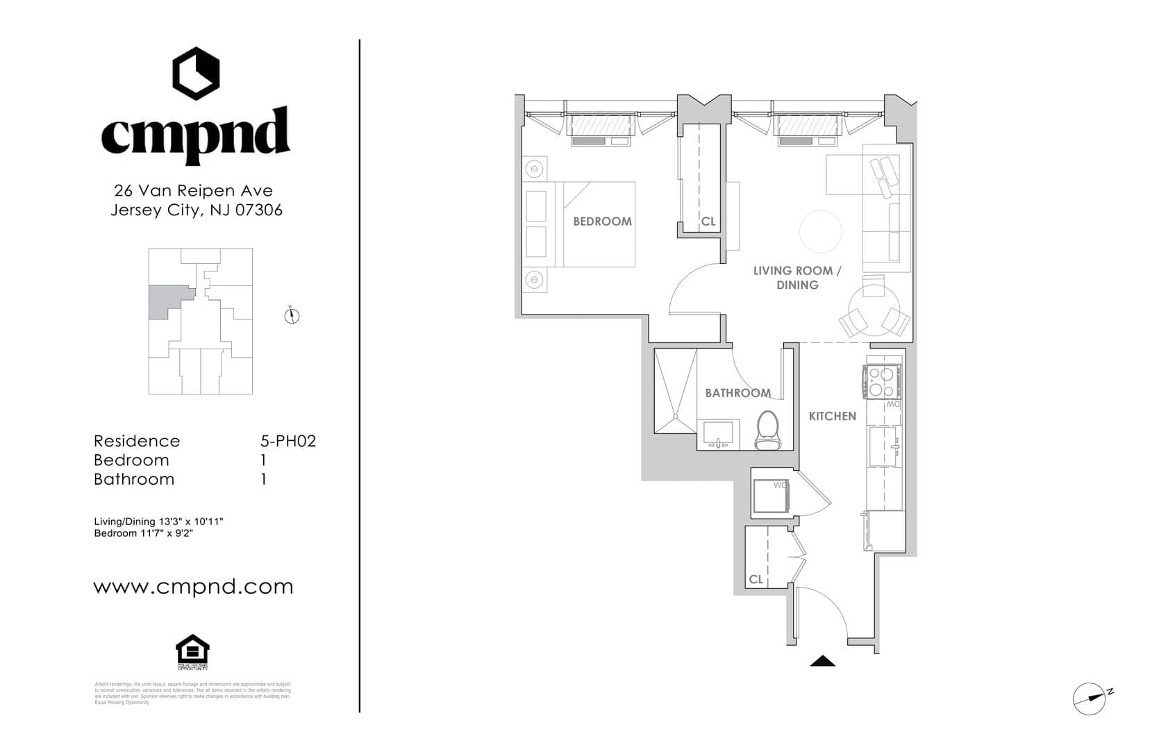 Jersey City Apartment: 26 Van Reipen Avenue