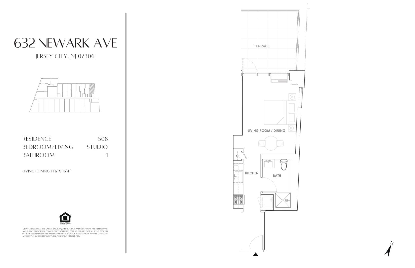 Jersey City Apartment: 15 Central Ave