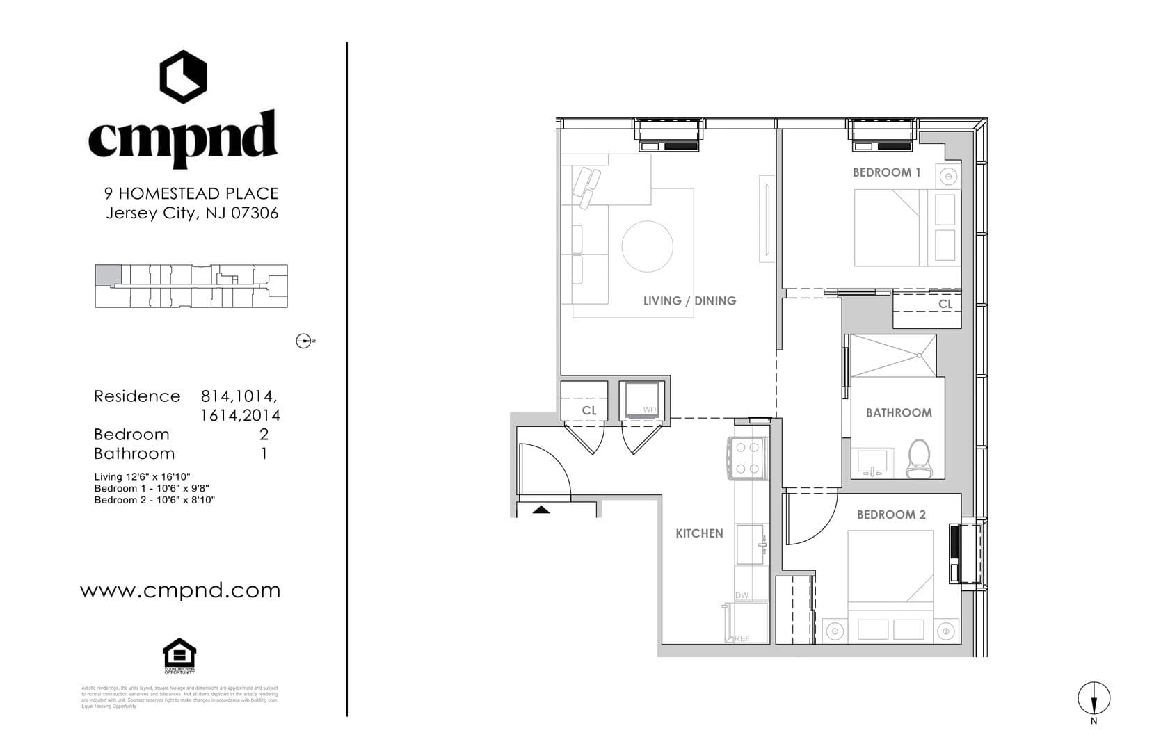 Jersey City Apartment: 9 Homestead Place