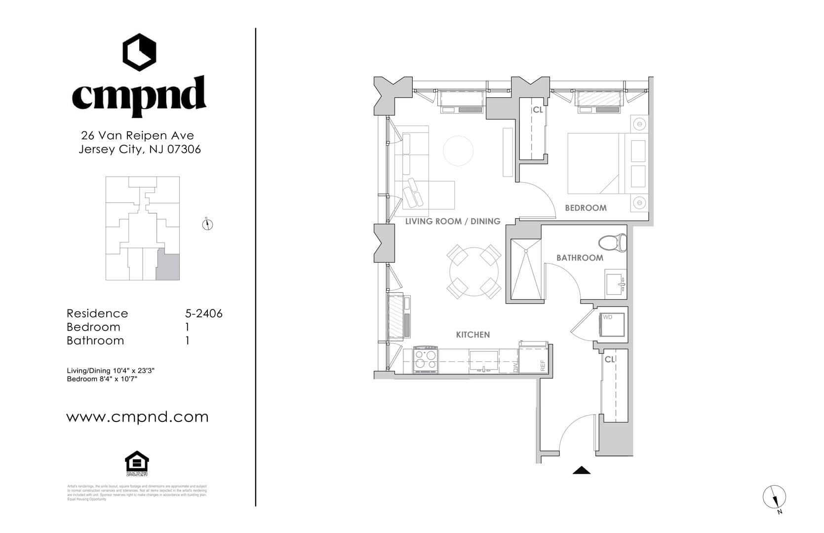 Jersey City Apartment: 26 Van Reipen Avenue