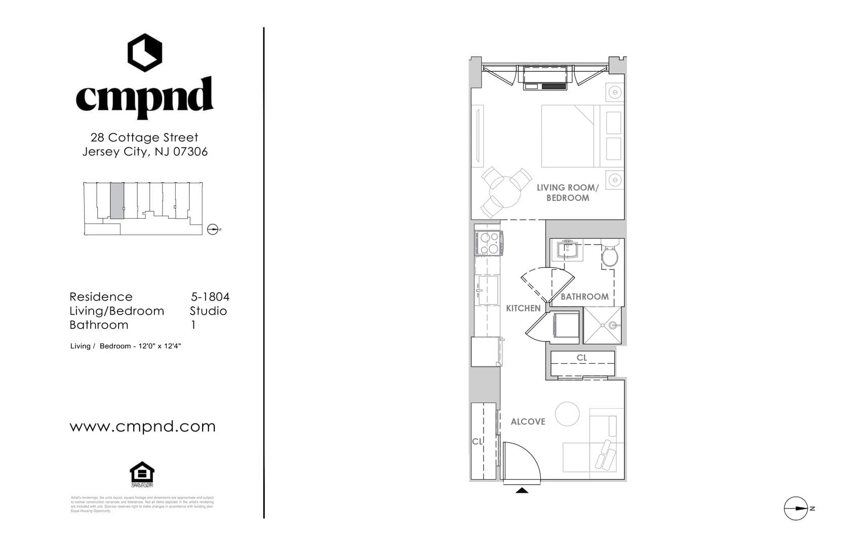 Jersey City Apartment: 28 Cottage Street