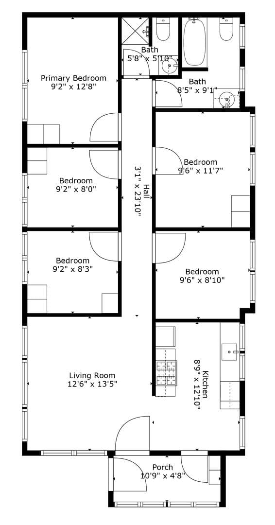 Long Beach Apartment: 736 Olive Avenue