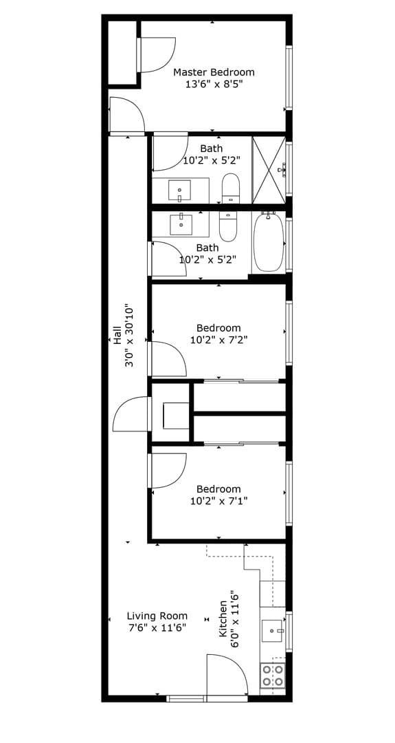 Garden Grove Apartment: 12602 Kensington Lane