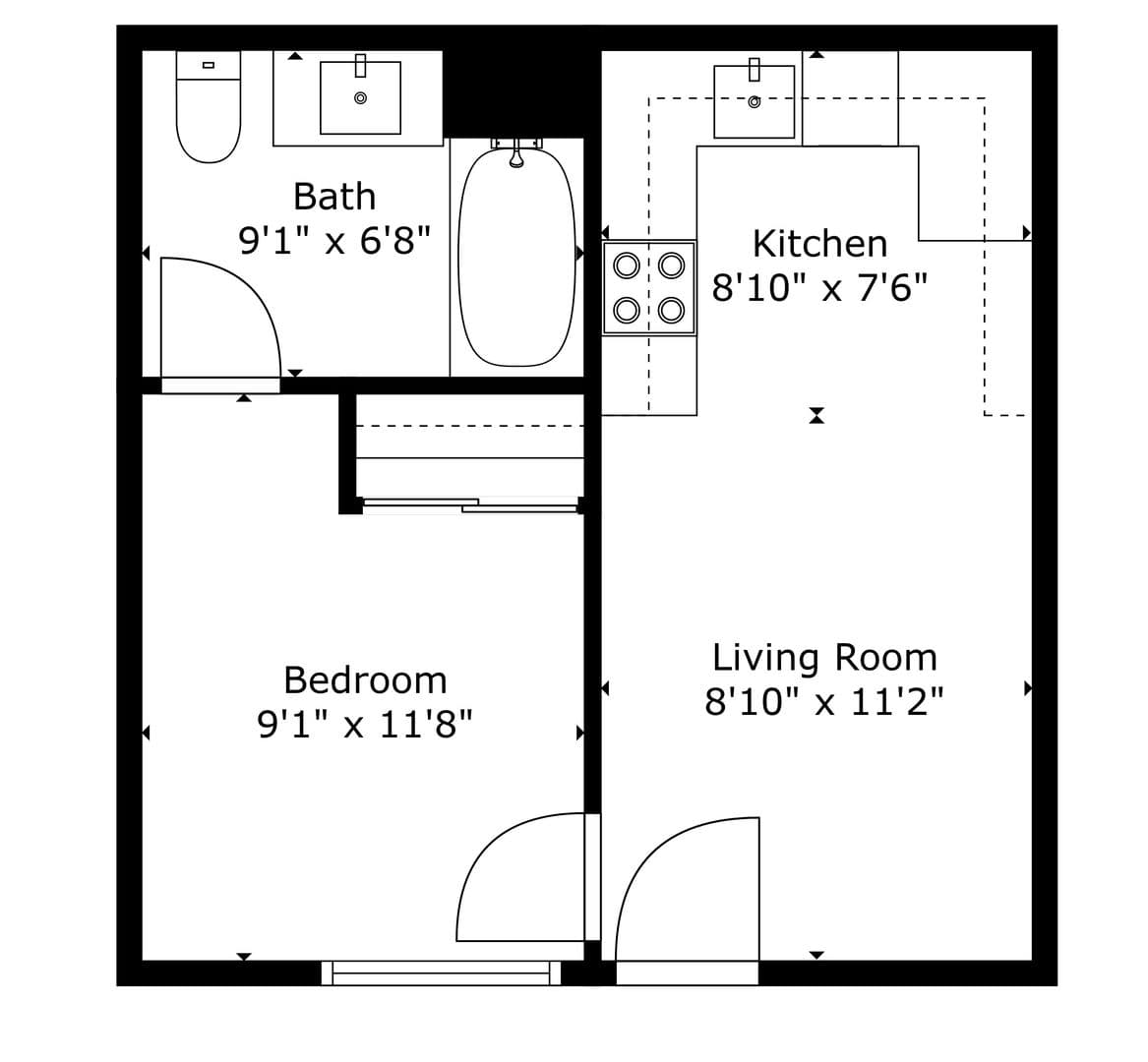 Anaheim Apartment: 9632 Ball Road