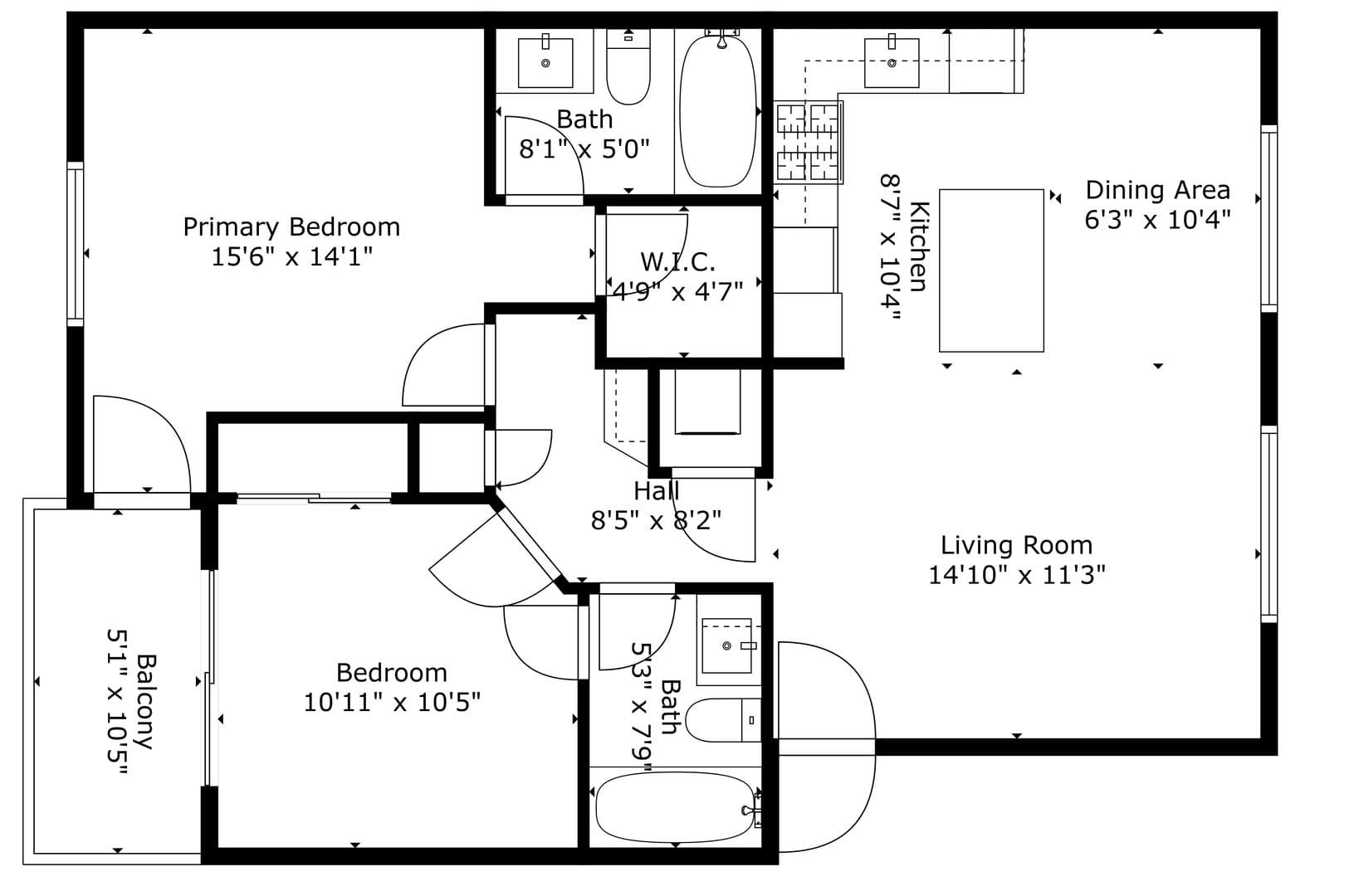 Long Beach Apartment: 1066 Coronado Avenue