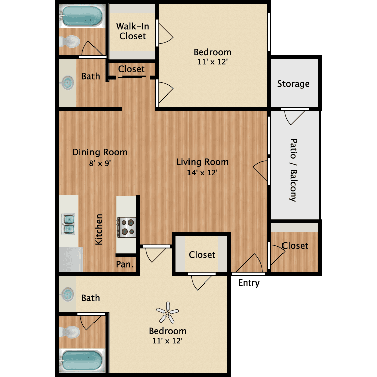Phoenix Apartment: 12231 N. 19th Street