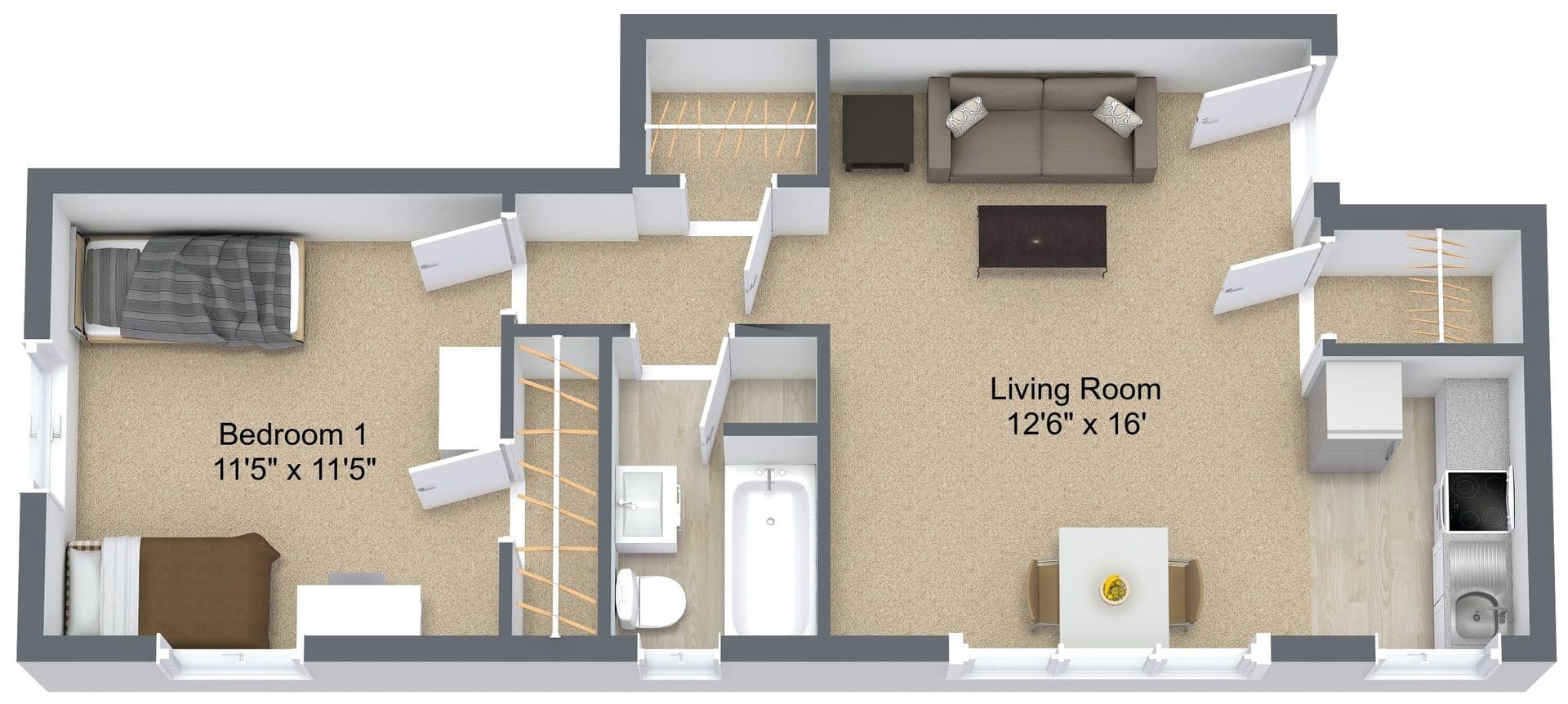 State College Apartment: 225-235 S. Buckout St.
