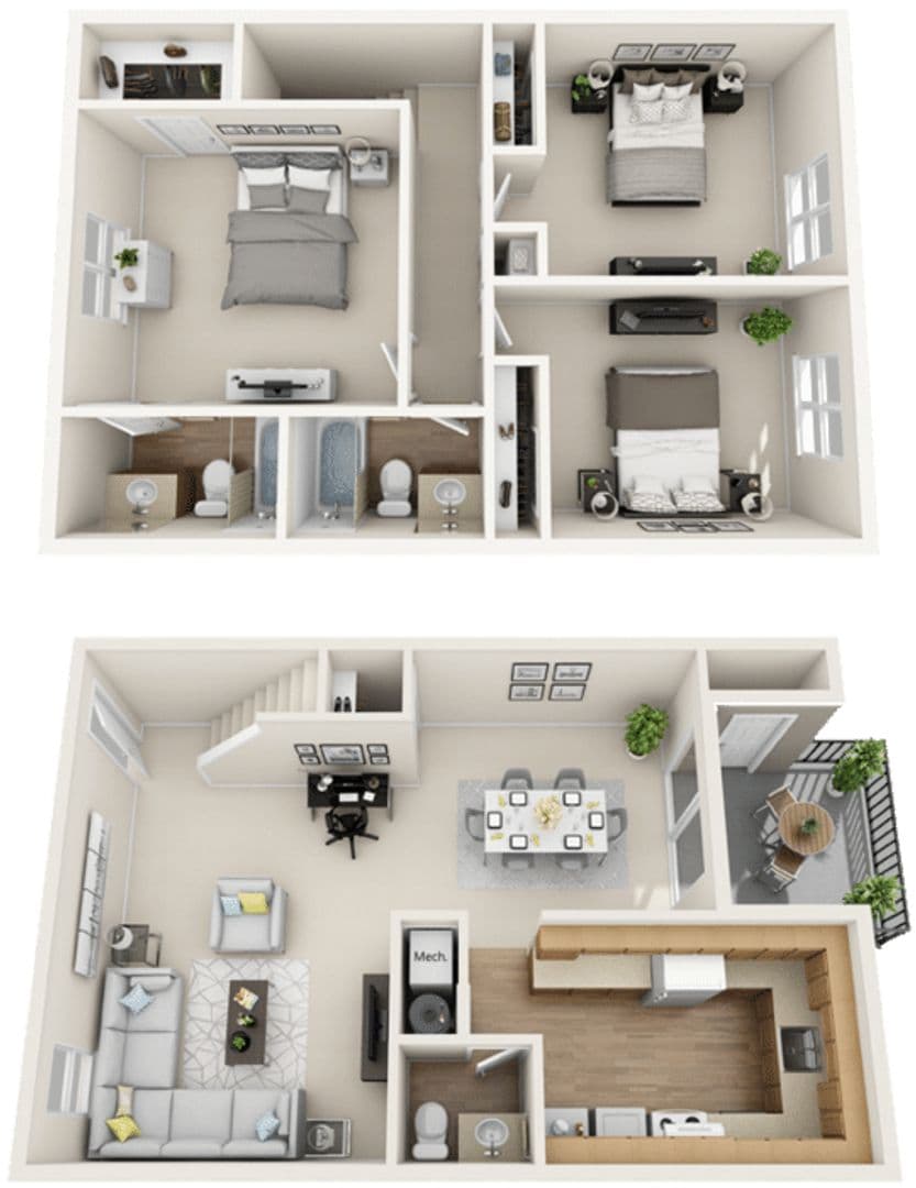 Roswell Apartment: 100 Chattahoochee Cir
