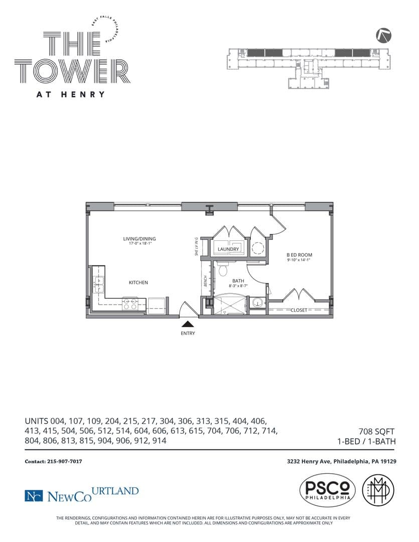 Philadelphia Apartment: 3232 Henry Ave